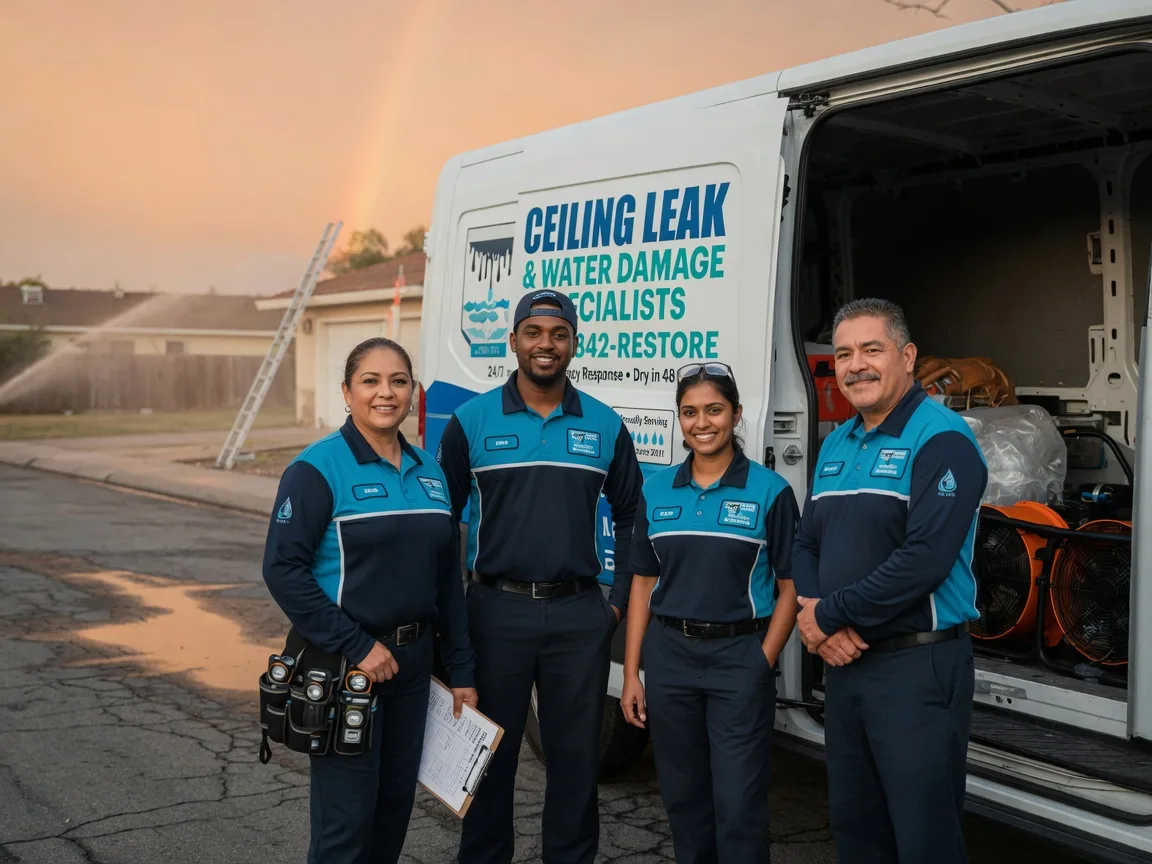 Ceiling Leak Cleanup company in Rutland, MA